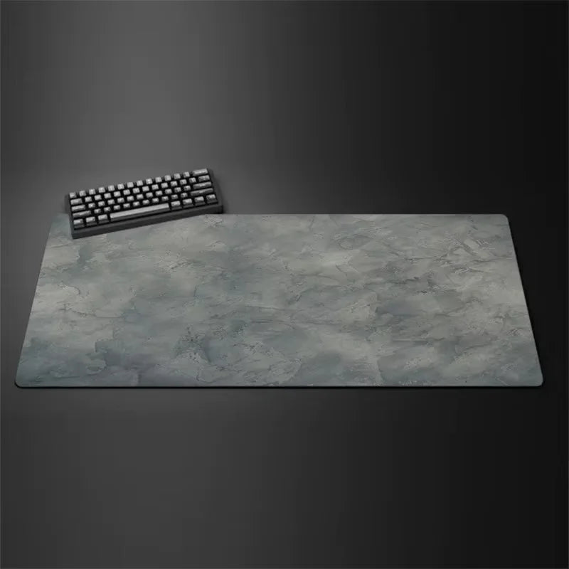 STERANCE Slate X – Grey Marble Gaming Desk Mat