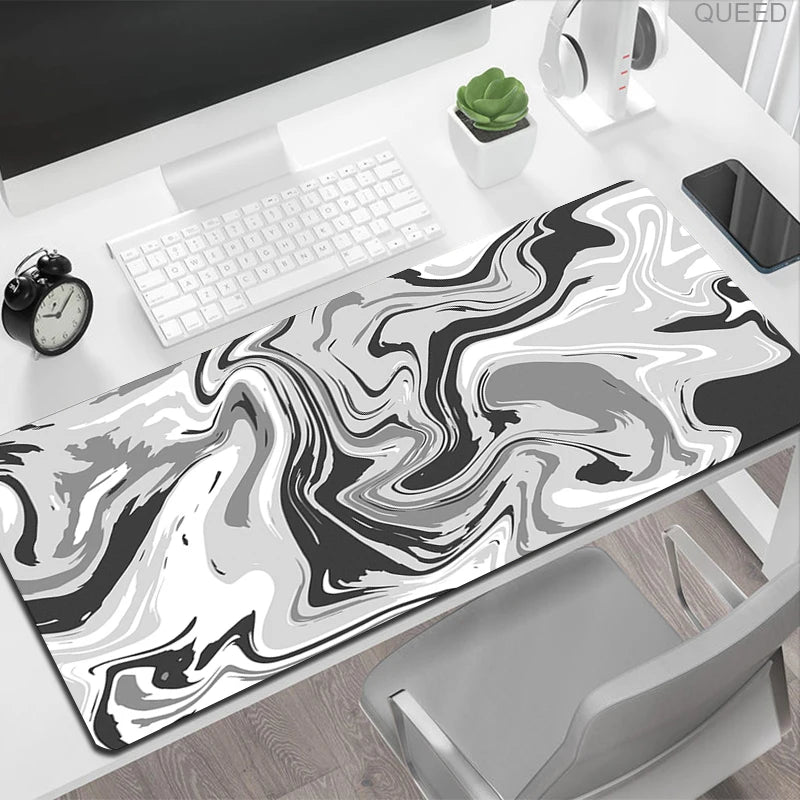 STERANCE Liquid Flow Gaming Mouse Pad – Abstract Desk Mat