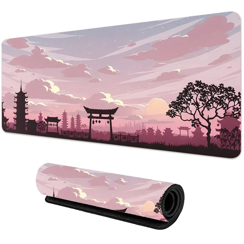 STERANCE Sakura Mist XXL Desk Mat