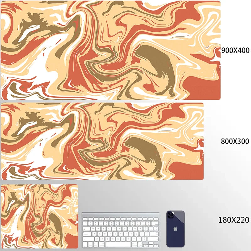 STERANCE Liquid Flow Gaming Mouse Pad – Abstract Desk Mat