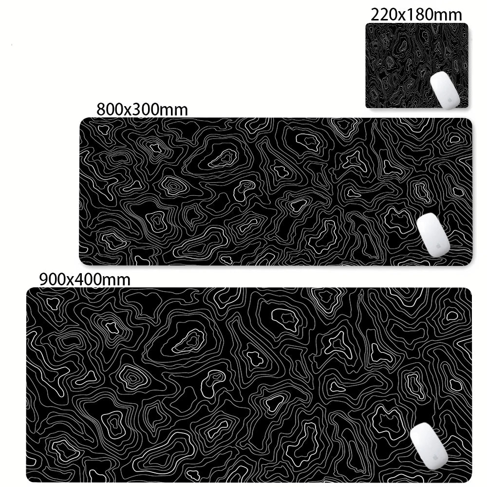 STERANCE Topograph X – Topographic Gaming Desk Mat