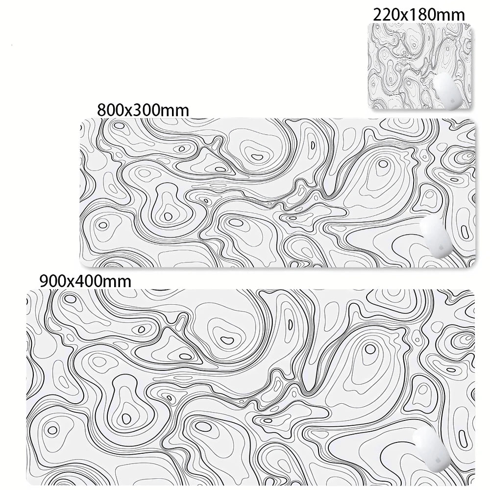 STERANCE Topograph X – Topographic Gaming Desk Mat