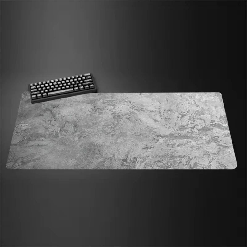 STERANCE Slate X – Grey Marble Gaming Desk Mat