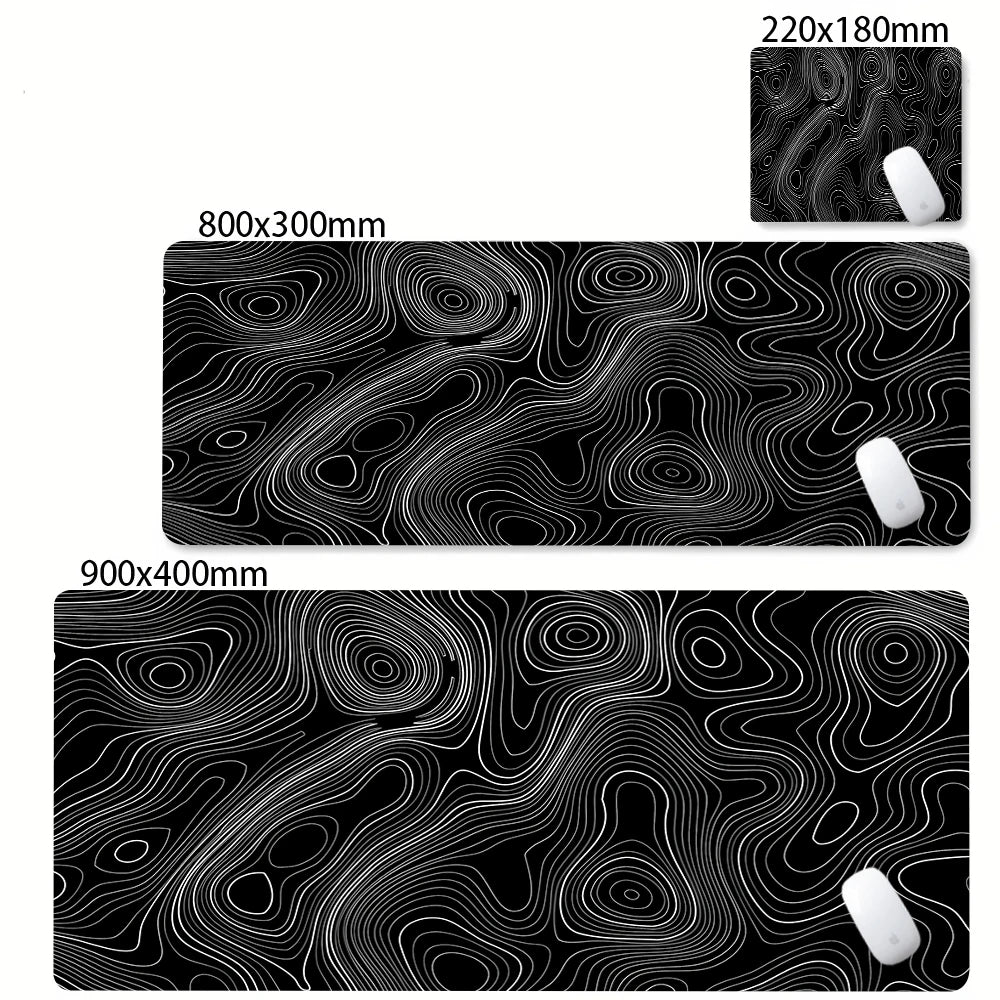 STERANCE Topograph X – Topographic Gaming Desk Mat