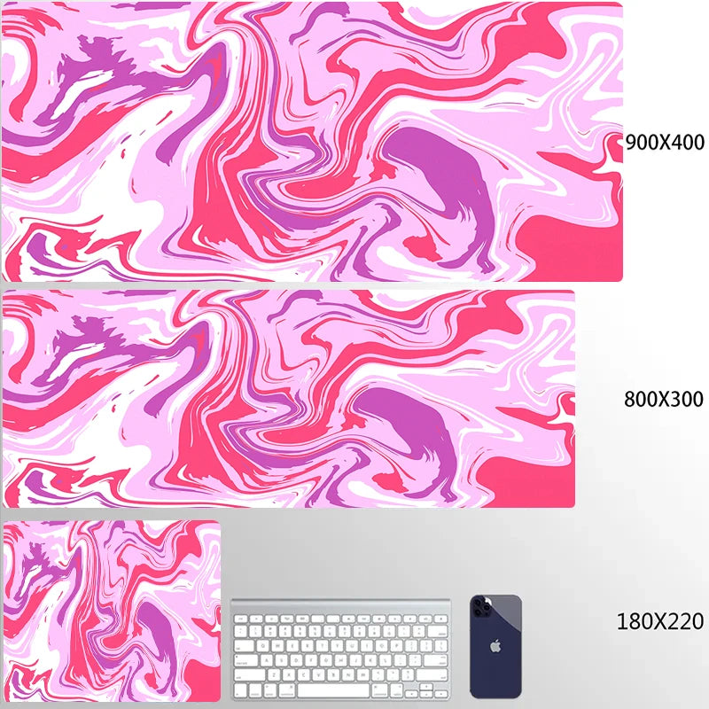 STERANCE Liquid Flow Gaming Mouse Pad – Abstract Desk Mat