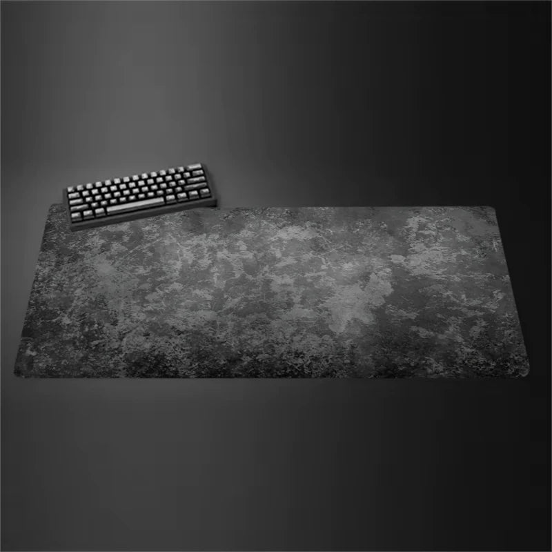 STERANCE Slate X – Grey Marble Gaming Desk Mat