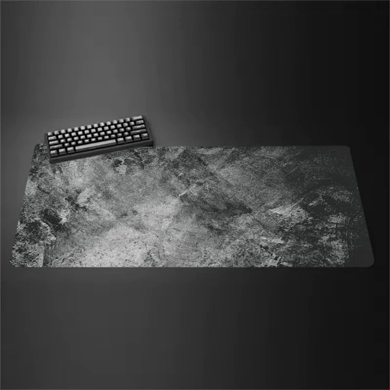 STERANCE Slate X – Grey Marble Gaming Desk Mat