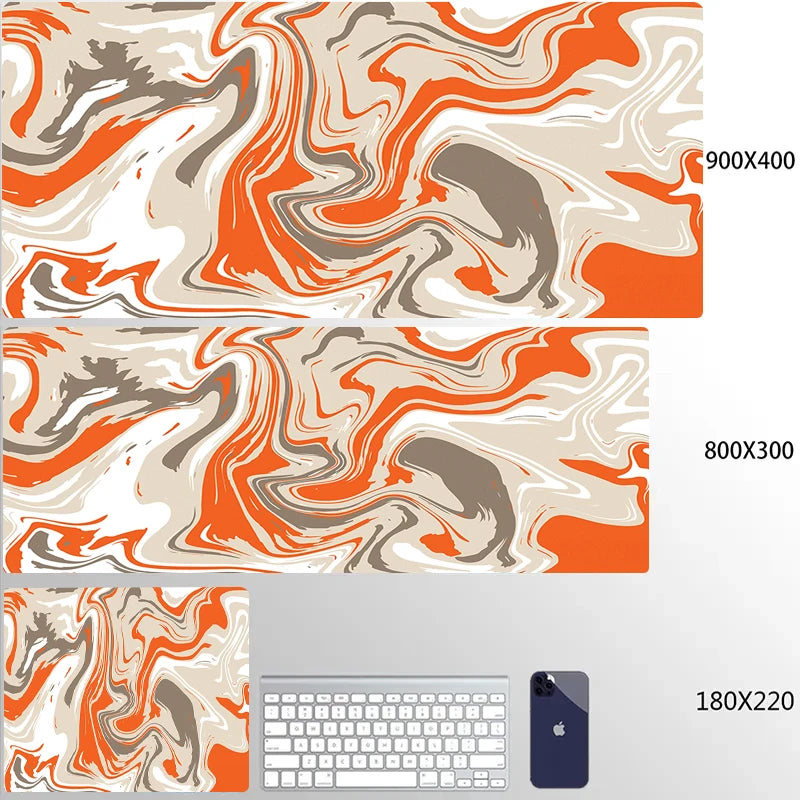 STERANCE Liquid Flow Gaming Mouse Pad – Abstract Desk Mat
