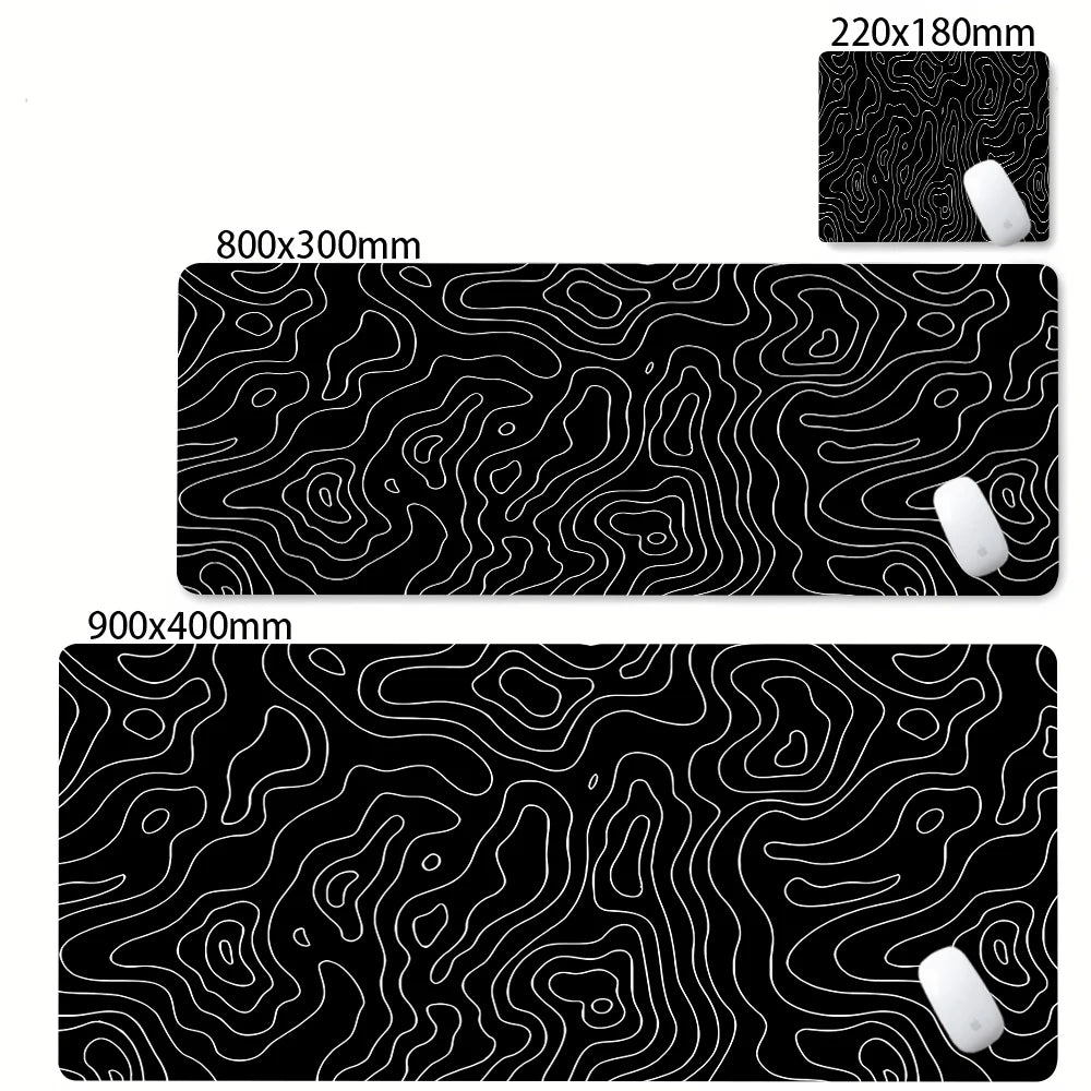 STERANCE Topograph X – Topographic Gaming Desk Mat