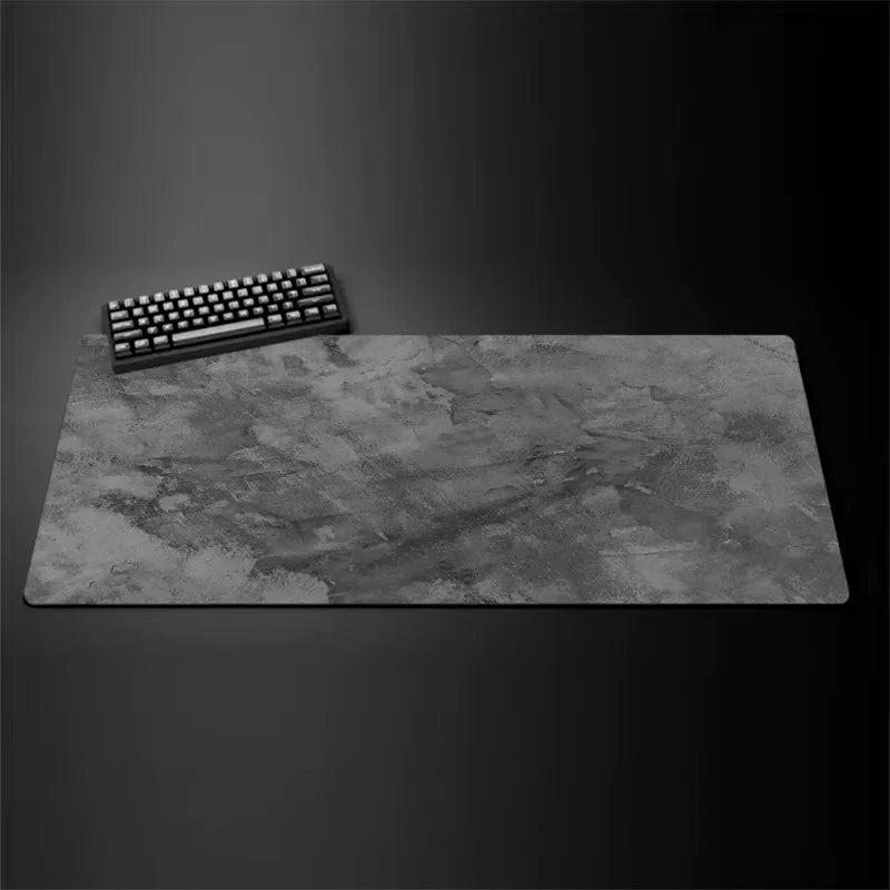 STERANCE Slate X – Grey Marble Gaming Desk Mat