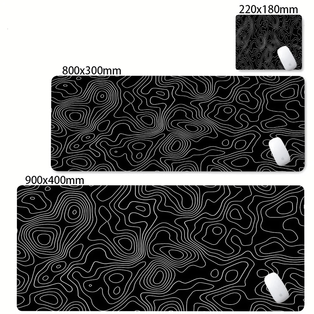 STERANCE Topograph X – Topographic Gaming Desk Mat