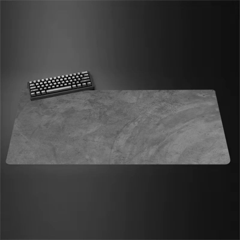 STERANCE Slate X – Grey Marble Gaming Desk Mat