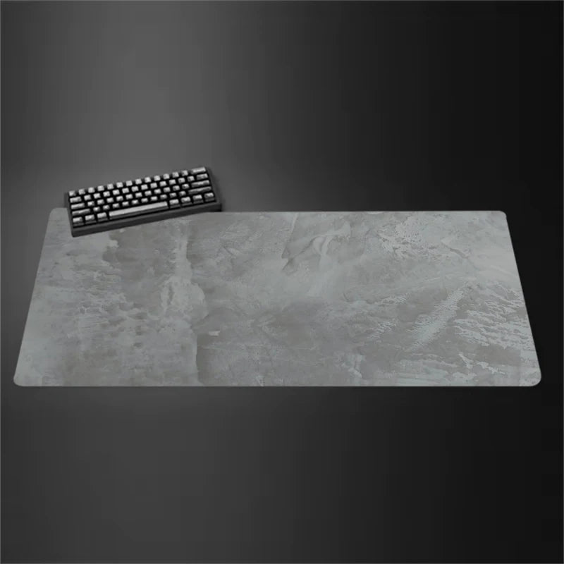 STERANCE Slate X – Grey Marble Gaming Desk Mat