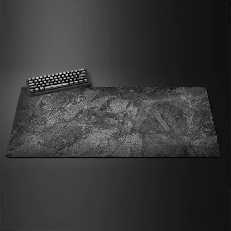 STERANCE Slate X – Grey Marble Gaming Desk Mat