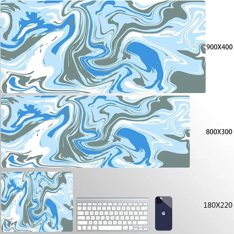 STERANCE Liquid Flow Gaming Mouse Pad – Abstract Desk Mat