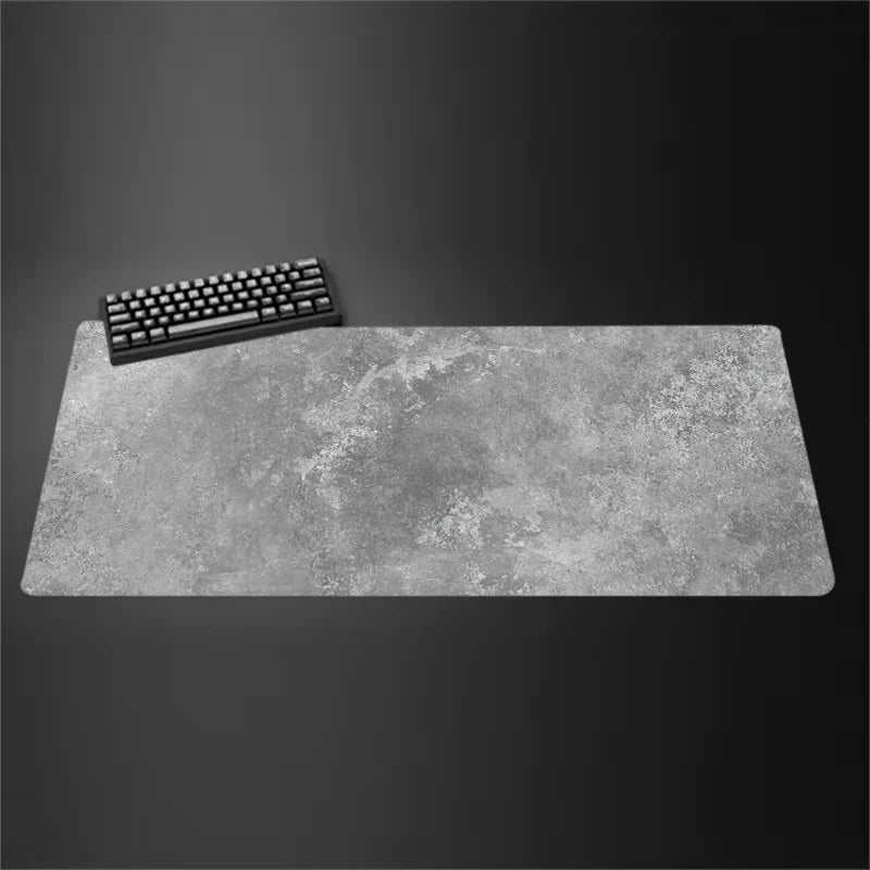 STERANCE Slate X – Grey Marble Gaming Desk Mat