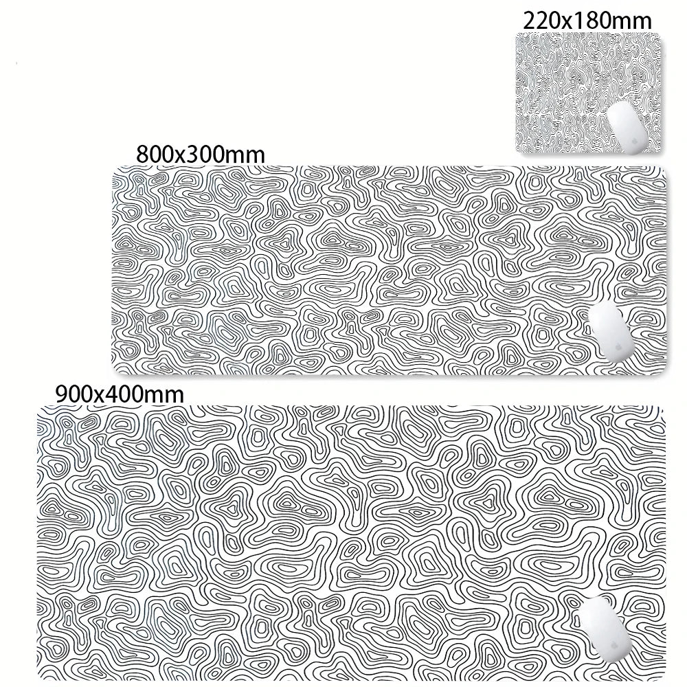 STERANCE Topograph X – Topographic Gaming Desk Mat