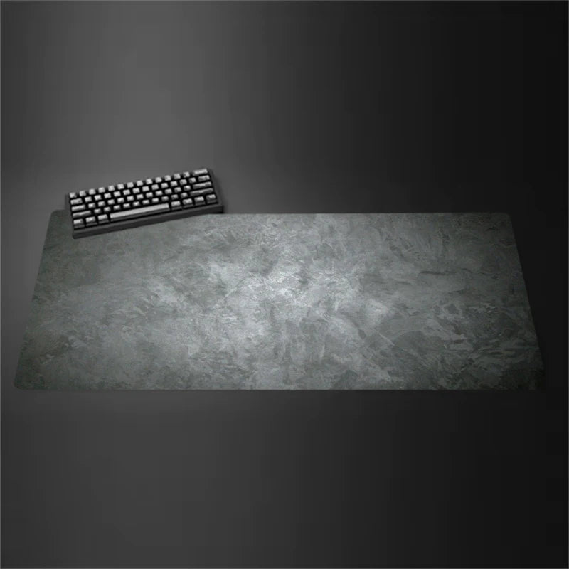 STERANCE Slate X – Grey Marble Gaming Desk Mat