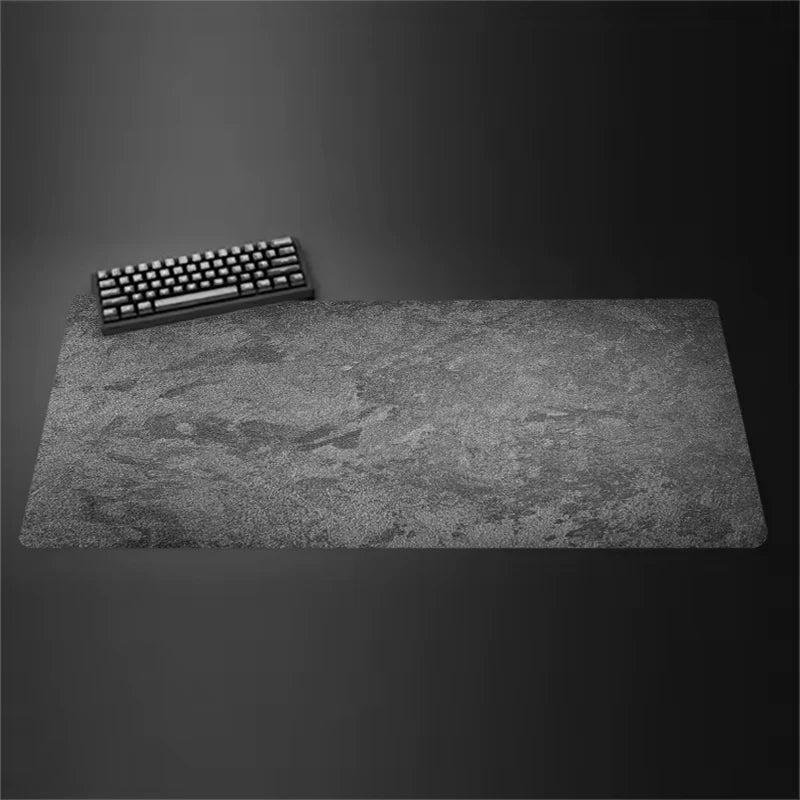 STERANCE Slate X – Grey Marble Gaming Desk Mat