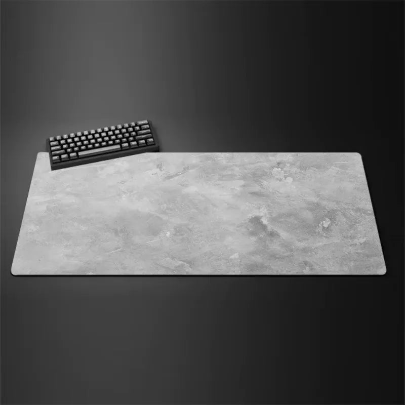 STERANCE Slate X – Grey Marble Gaming Desk Mat