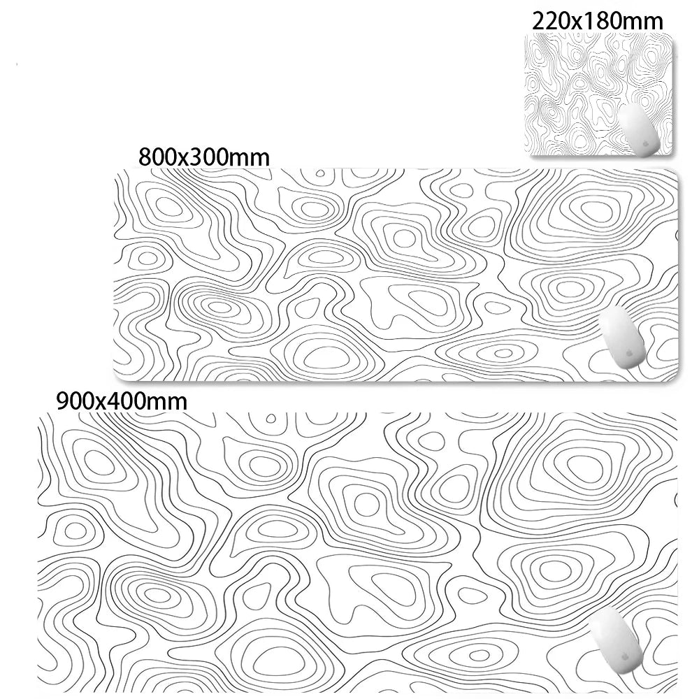 STERANCE Topograph X – Topographic Gaming Desk Mat
