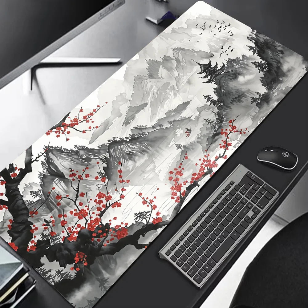 STERANCE Sakura Mist XXL Desk Mat