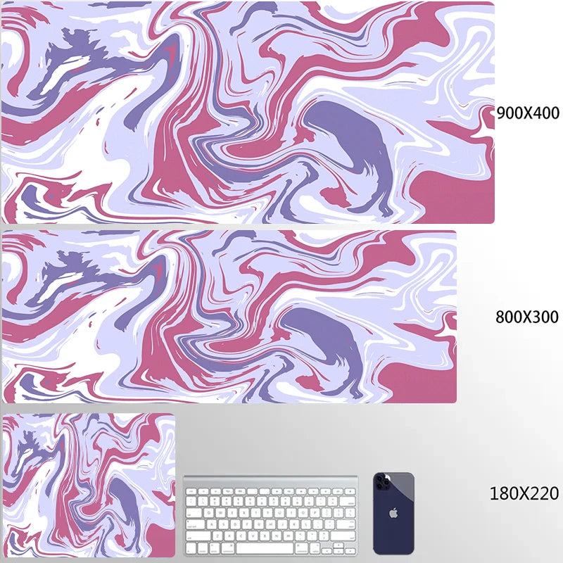 STERANCE Liquid Flow Gaming Mouse Pad – Abstract Desk Mat