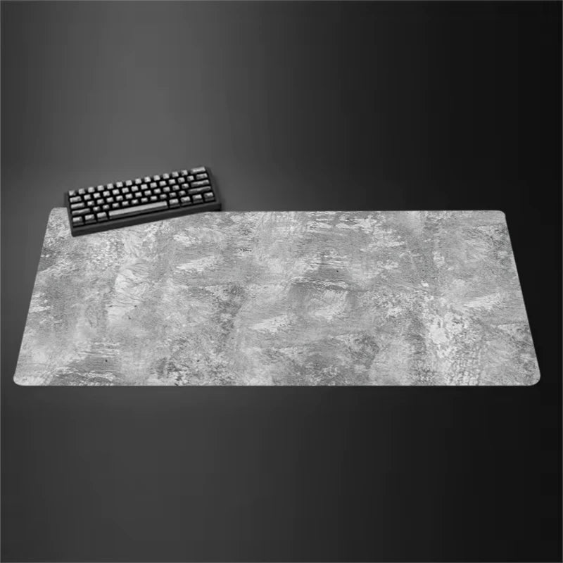 STERANCE Slate X – Grey Marble Gaming Desk Mat