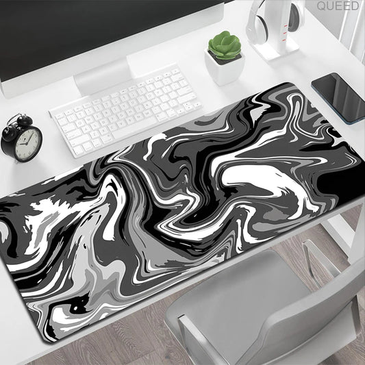 STERANCE Liquid Flow Gaming Mouse Pad – Abstract Desk Mat