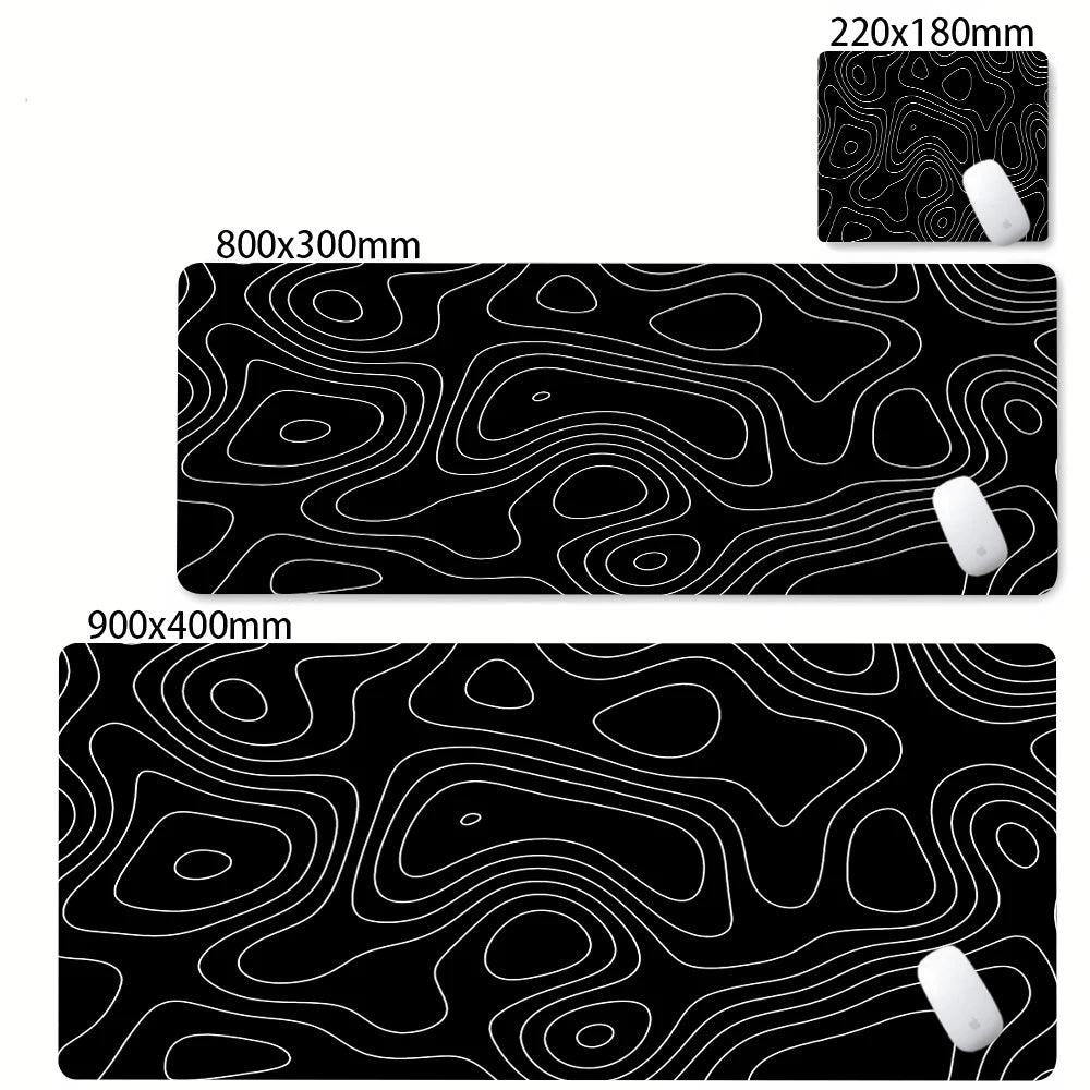 STERANCE Topograph X – Topographic Gaming Desk Mat