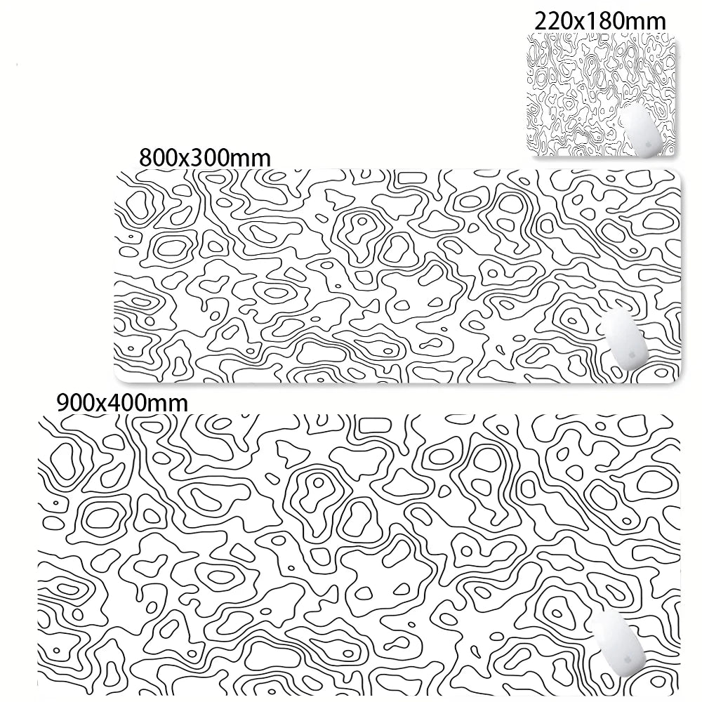 STERANCE Topograph X – Topographic Gaming Desk Mat