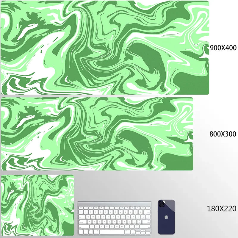 STERANCE Liquid Flow Gaming Mouse Pad – Abstract Desk Mat