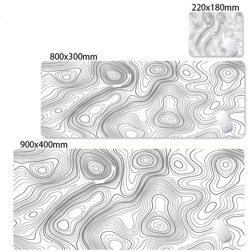 STERANCE Topograph X – Topographic Gaming Desk Mat