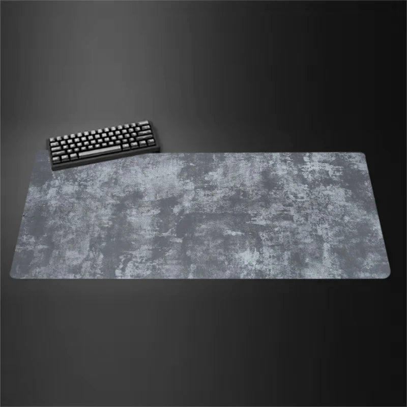 STERANCE Slate X – Grey Marble Gaming Desk Mat