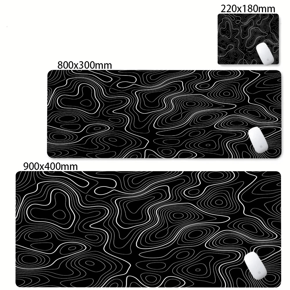 STERANCE Topograph X – Topographic Gaming Desk Mat